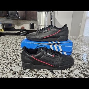 Adidas Continental 80 Black Size 9.5 Brand New